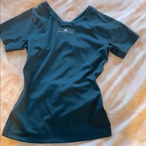 Stella McCartneyAdidas cutout climacool athletic T